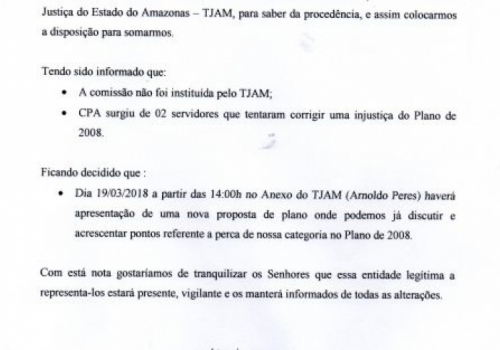 COMUNICADO PCSS